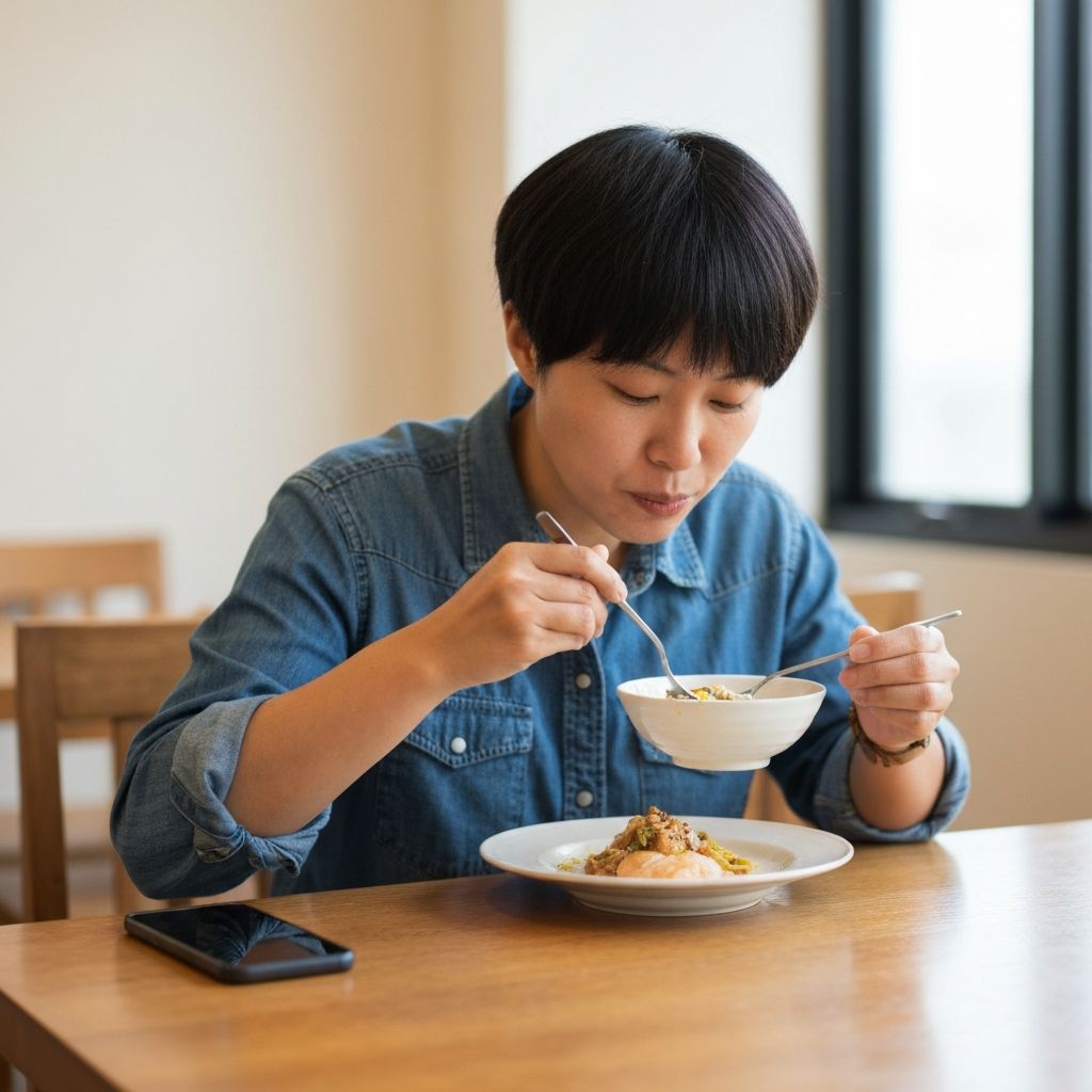 Mindful eating practices